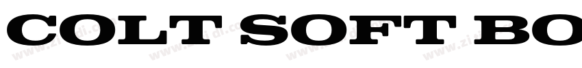 Colt Soft Bold字体转换
